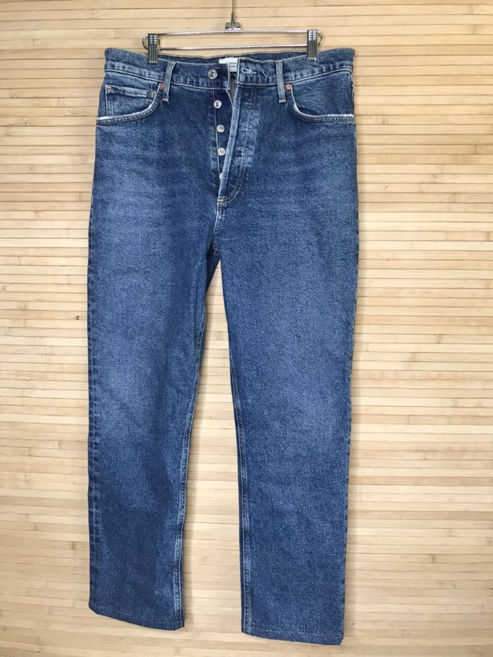 Citizens of Humanity Sabine High Rise Straight Leg Jean in Juniper sz 30 read - Picture 2 of 9